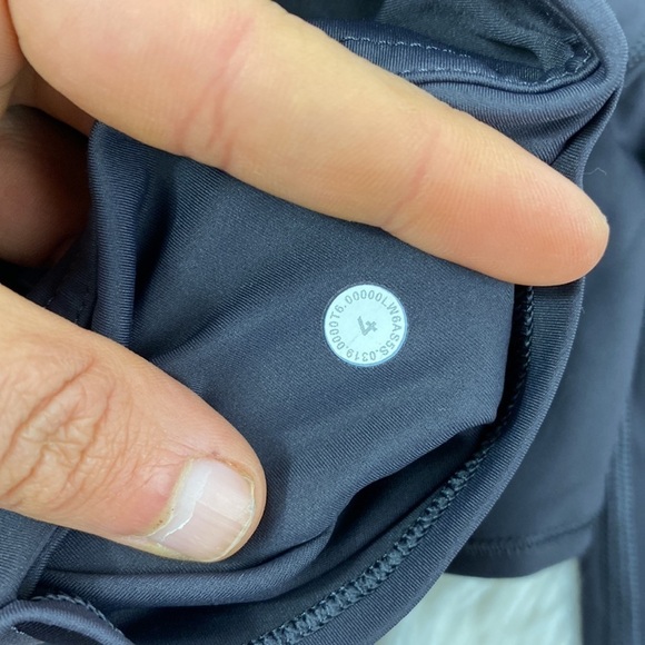 Lululemon Fast and Free Crop II 19" *Nulux Intergalactic - Picture 6 of 7